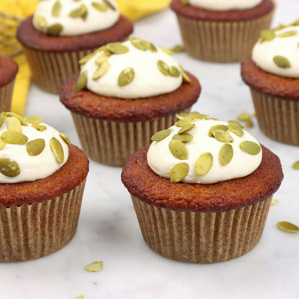 Gluten-Free Pumpkin Muffins with Maple Cream Cheese Frosting Recipe | How To Cuisine