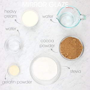 Chocolate Mirror Glaze Ingredients | How To Cuisine