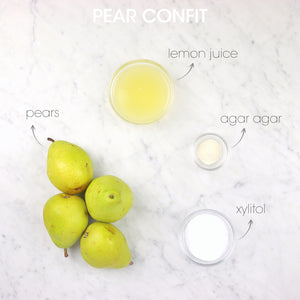 Pear Confit Ingredients | How To Cuisine