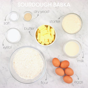 Sourdough Babka Dough Ingredients | How To Cuisine