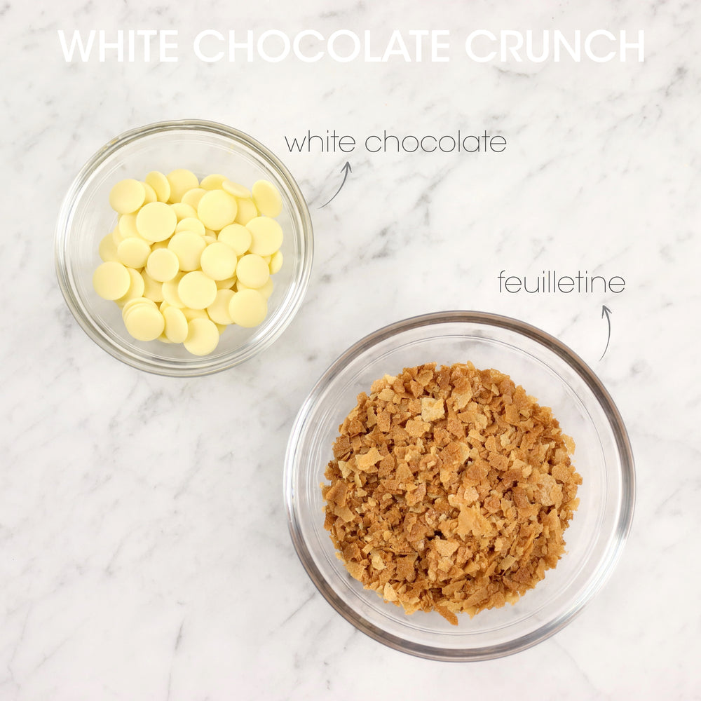 White Chocolate Crunch Ingredients | How To Cuisine