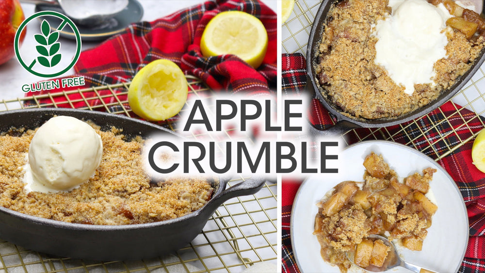 
            
                Load and play video in Gallery viewer, Easy Apple Crumble Recipe: Refined Sugar &amp;amp; Gluten Free Youtube Thumbnail | How To Cuisine
            
        