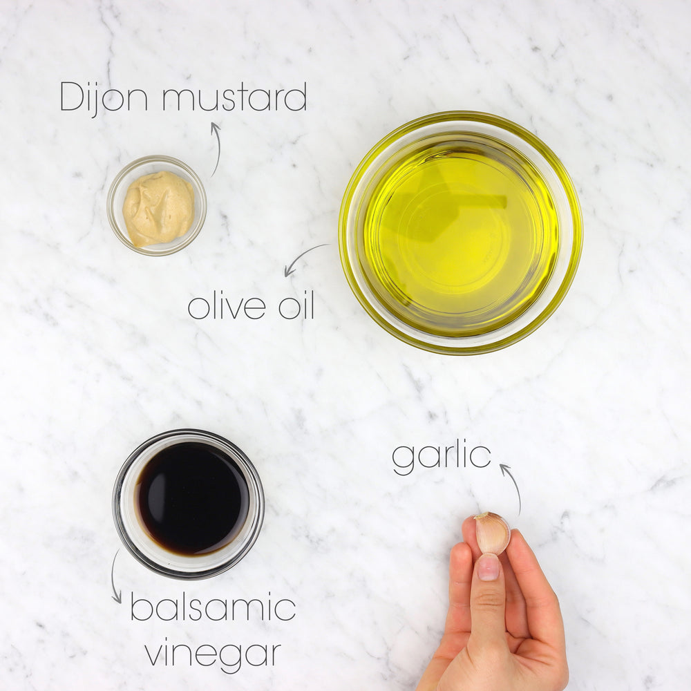 Balsamic Easy Vinaigrette Ingredients | How To Cuisine