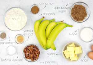 Moist And Fluffy Banana Bread Ingredients | How To Cuisine