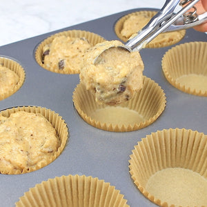 Preparing Healthy Banana Muffins With Chocolate Chips Recipe | How To Cuisine