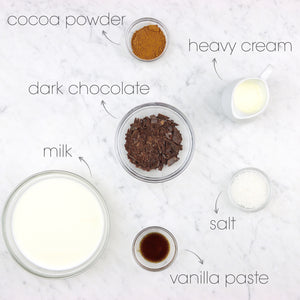 Creamy hot chocolate recipe ingredients | How To Cuisine