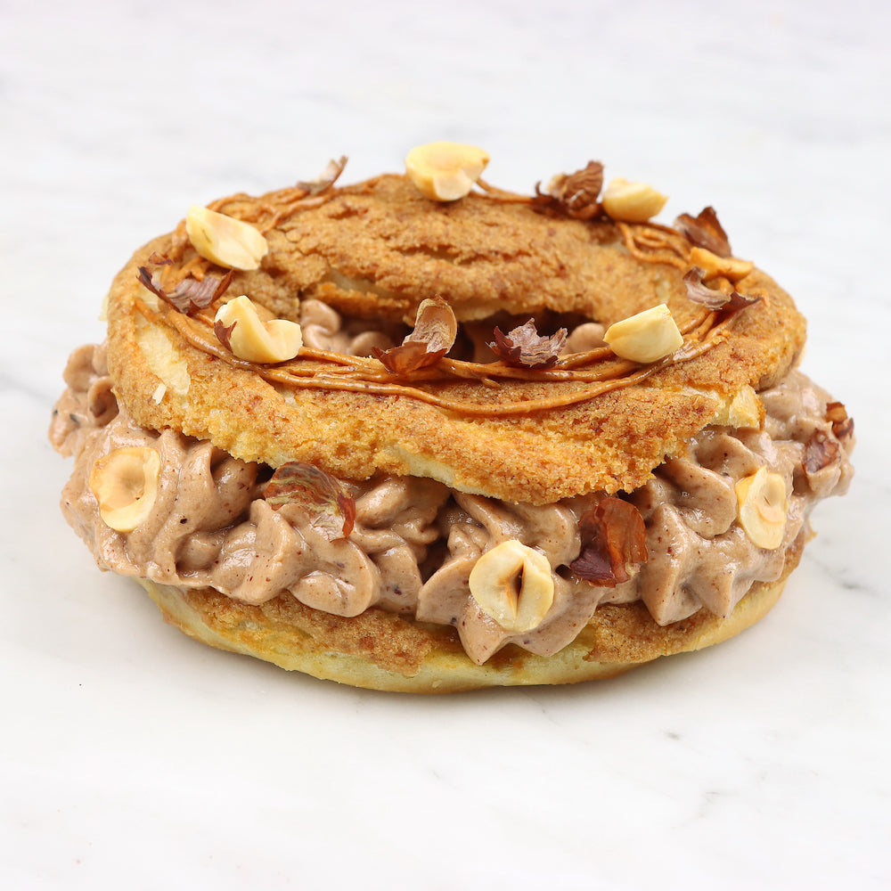 
            
                Load image into Gallery viewer, Paris-Brest Recipe: Milk Chocolate &amp;amp; Hazelnuts | How To Cuisine 
            
        