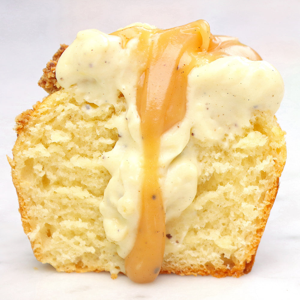 Brioche Bread with Vanilla Cream & Caramel Recipe | How To Cuisine 