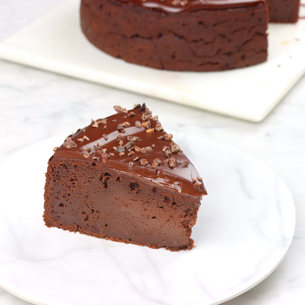 Sourdough Chocolate Cake [using sourdough discard] - The Pantry Mama
