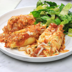 
            
                Load image into Gallery viewer, Extra Cheesy Stuffed Pasta Shells Recipe | How To Cuisine
            
        