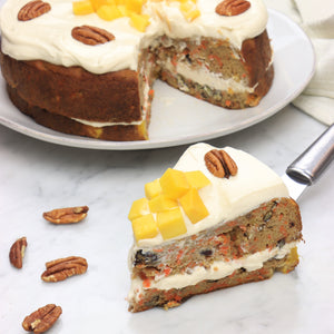 
            
                Load image into Gallery viewer, Gluten Free Carrot Cake with Cream Cheese Frosting Recipe | How To Cuisine 
            
        