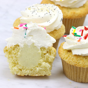 
            
                Load image into Gallery viewer, Fluffy Vanilla Cupcakes | How To Cuisine
            
        