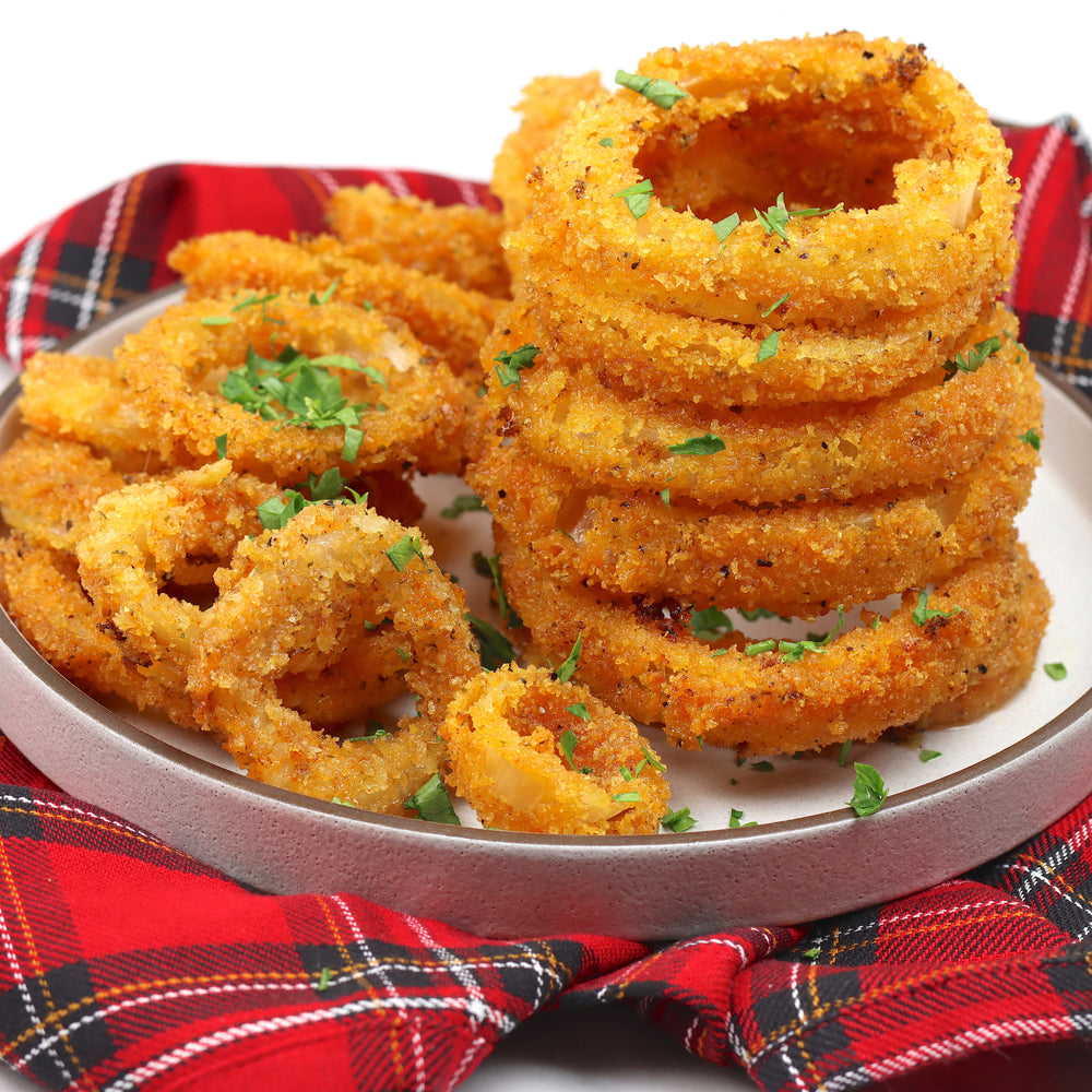 
            
                Load image into Gallery viewer, Traditional Extra Crispy Onion Rings | How To Cuisine
            
        