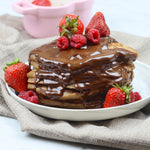Chocolate Buttermilk Pancake & Homemade Chocolate Sauce | How To Cuisine