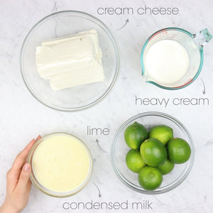 Easy No-Bake Cream Cheese Key Lime Pie Ingredients | How To Cuisine