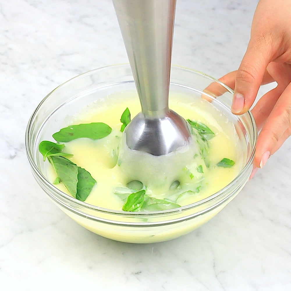 Preparing Gourmet Lemon Basil Cream | How To Cuisine