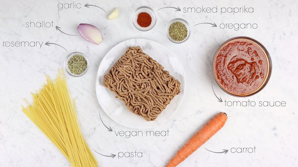 
            
                Load image into Gallery viewer, Delicious Bolognese Pasta Ingredients | How To Cuisine
            
        
