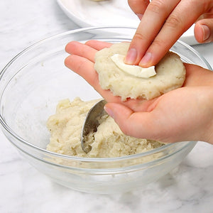 Preparing Potato Cheese Balls | How To Cuisine 