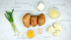 Tasty Baked Sweet Potatoes Ingredients | How To Cuisine