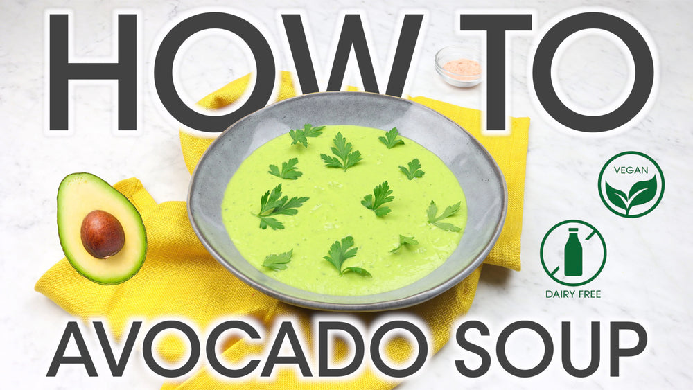
            
                Load and play video in Gallery viewer, Creamy Avocado Soup Recipe Youtube Thumbnail | How To Cuisine
            
        