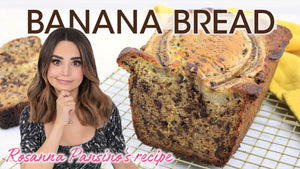 
            
                Load and play video in Gallery viewer, Banana Bread Recipe (by Rosanna Pansino) Youtube Thumbnail | How To Cuisine
            
        