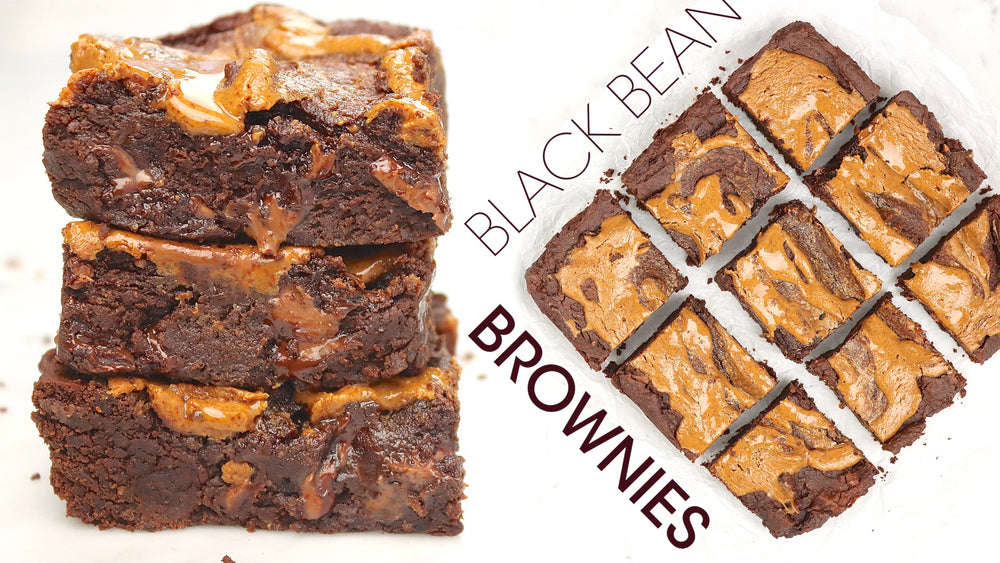 
            
                Load and play video in Gallery viewer, Fudgy Black Bean Brownies Recipe Youtube Thumbnail | How To Cuisine
            
        