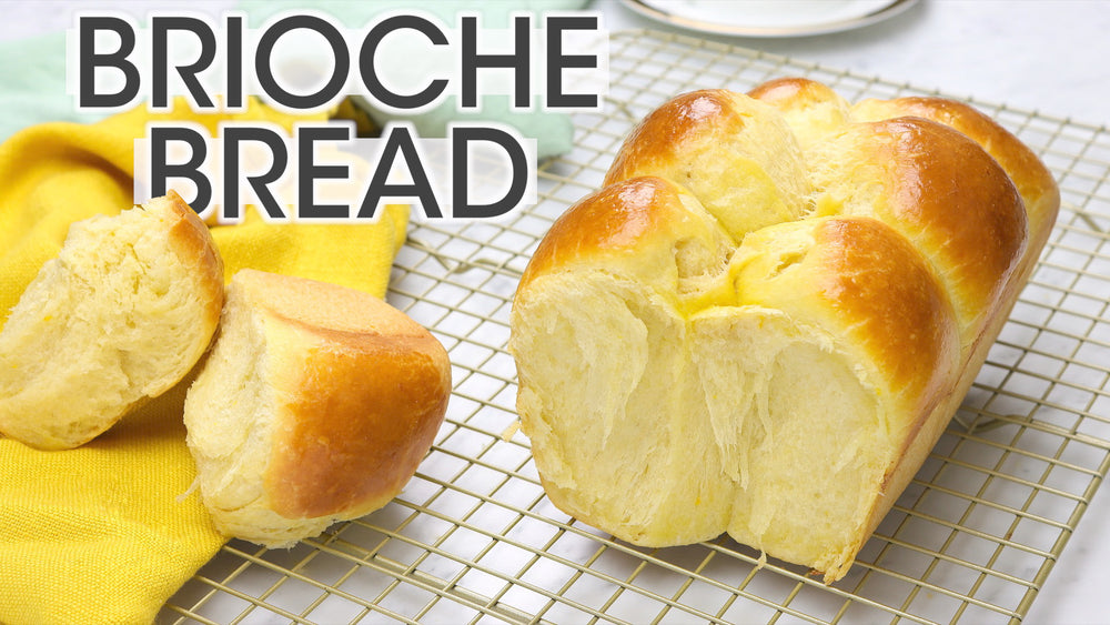 
            
                Load and play video in Gallery viewer, Fluffy Brioche Bread Recipe Youtube Thumbnail | How To Cuisine
            
        