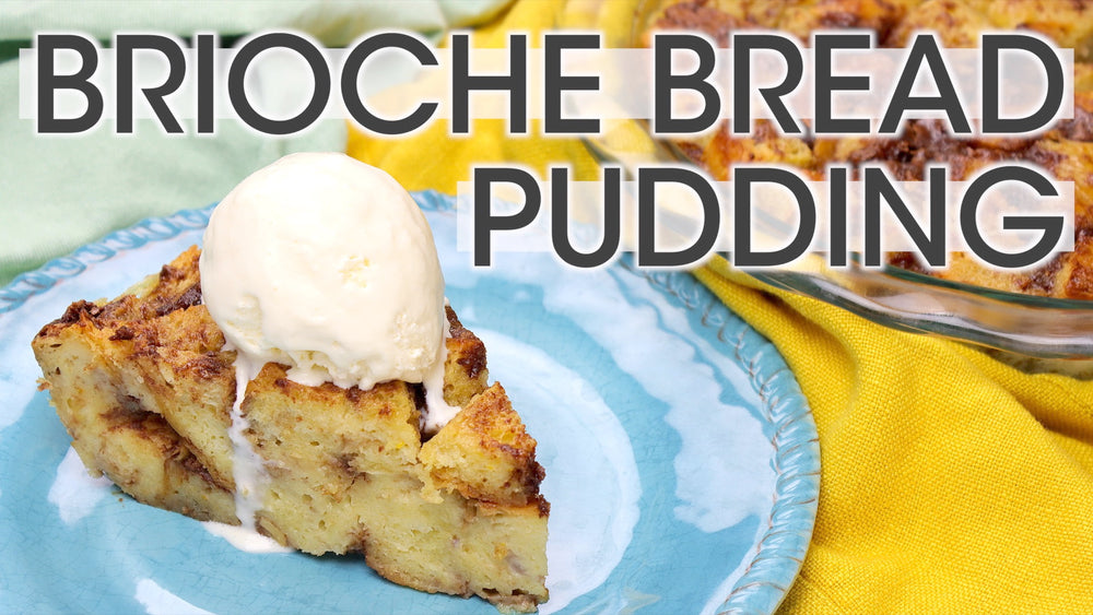 
            
                Load and play video in Gallery viewer, Brioche Bread Pudding Recipe Youtube Thumbnail | How To Cuisine
            
        
