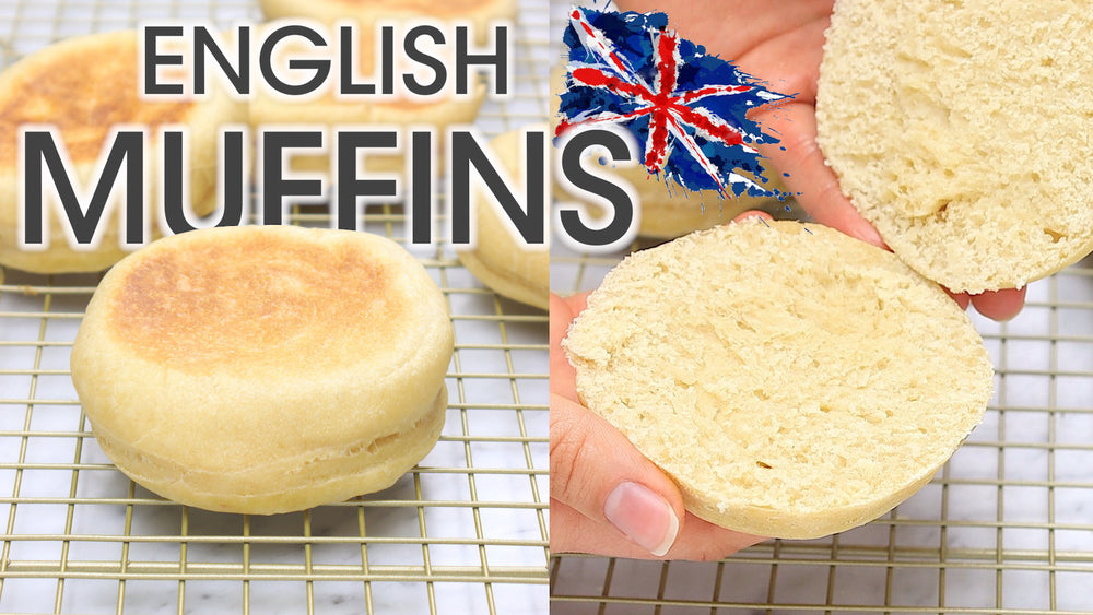 
            
                Load and play video in Gallery viewer, Easy English Muffins Recipe Youtube Thumbnail | How To Cuisine
            
        