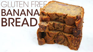 
            
                Load and play video in Gallery viewer, Gluten Free Banana Bread Recipe Youtube Thumbnail | How To Cuisine
            
        