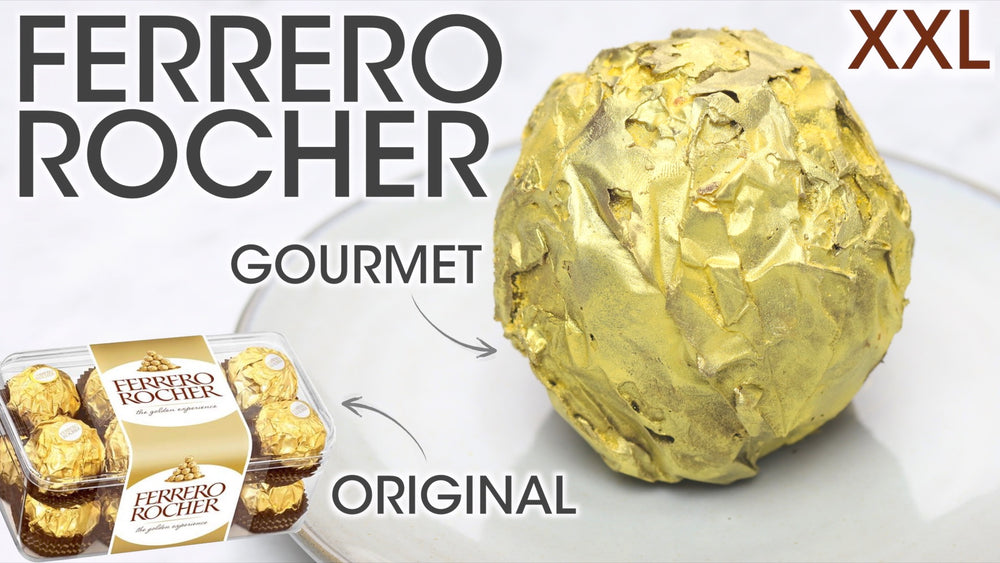 
            
                Load and play video in Gallery viewer, Gourmet Ferrero Rocher: GIANT Edition With A French Chef | How To Cuisine
            
        