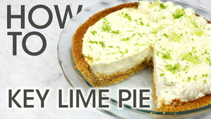 
            
                Load and play video in Gallery viewer, Easy No-Bake Cream Cheese Key Lime Pie Recipe Youtube Thumbnail | How To Cuisine
            
        