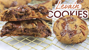 
            
                Load and play video in Gallery viewer, Levain Chocolate Chip Cookies Recipe Youtube Thumbnail | How To Cuisine
            
        