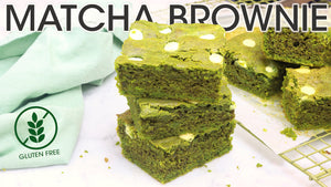 
            
                Load and play video in Gallery viewer, Gluten Free Matcha Brownie Recipe Youtube Thumbnail | How To Cuisine
            
        