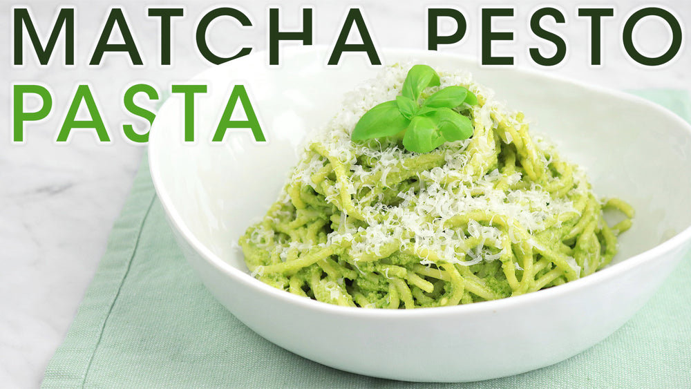 
            
                Load and play video in Gallery viewer, Matcha Pesto Pasta Recipe Youtube Thumbnail | How To Cuisine
            
        