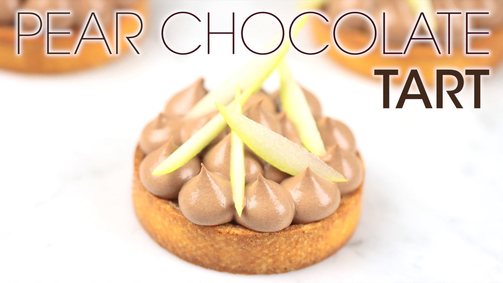 
            
                Load and play video in Gallery viewer, Pear Chocolate Tart Recipe Youtube Thumbnail | How To Cuisine
            
        