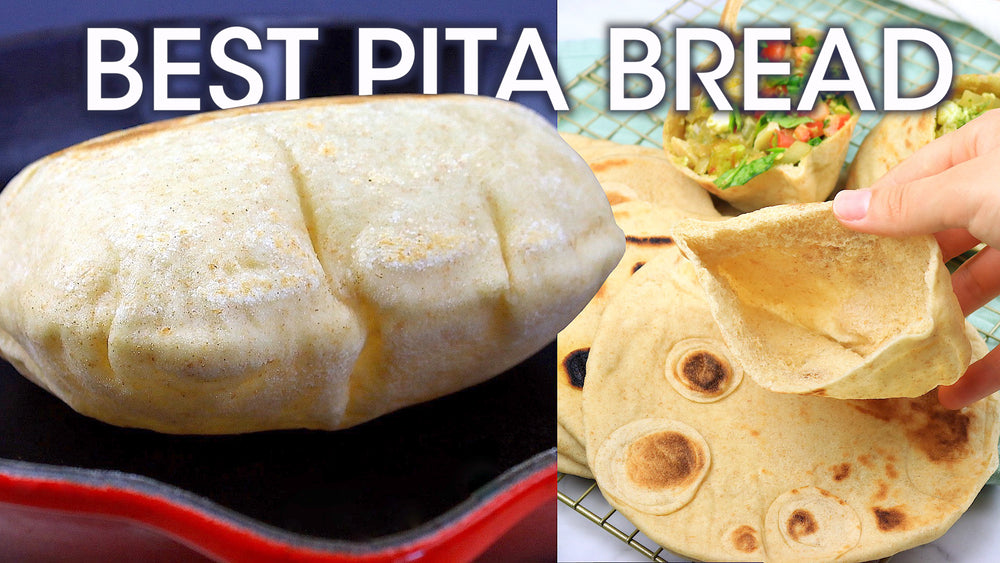 
            
                Load and play video in Gallery viewer, Pita Bread Recipe Youtube Thumbnail | How To Cuisine
            
        