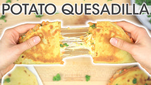 
            
                Load and play video in Gallery viewer, Sweet Potato Quesadilla &amp;amp; Homemade Tortillas Recipe Youtube Thumbnail | How To Cuisine
            
        
