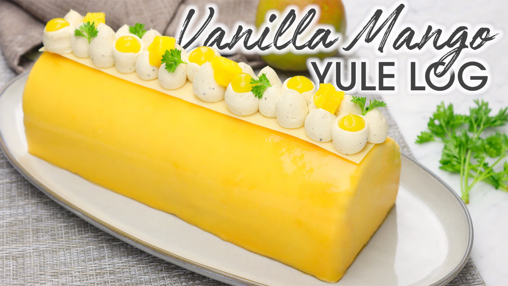 
            
                Load and play video in Gallery viewer, Vanilla Mango Yule Log Recipe Youtube Thumbnail | How To Cuisine
            
        