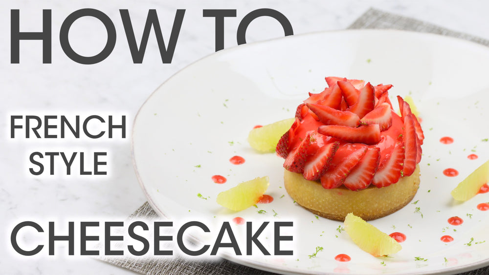 
            
                Load and play video in Gallery viewer, Vanilla Strawberry Cheesecake: French Style Recipe Youtube Thumbnail | How To Cuisine
            
        