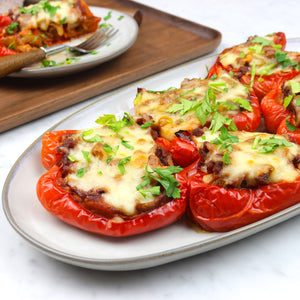 
            
                Load image into Gallery viewer, Stuffed Red Bell Peppers | How To Cuisine
            
        
