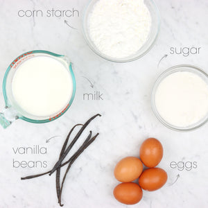 Vanilla pastry cream Ingredients | How To Cuisine