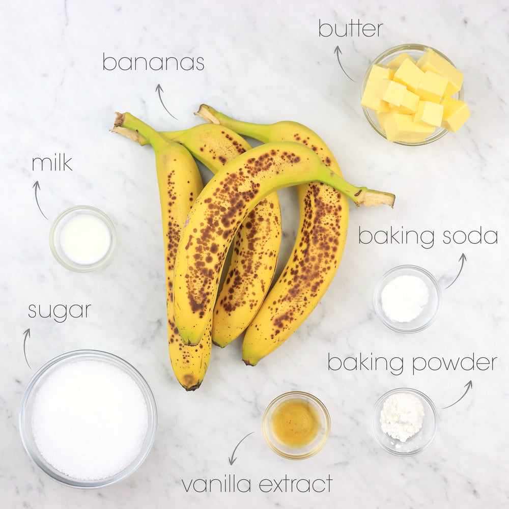 Banana Bread (by Rosanna Pansino) Ingredients | How To Cuisine 