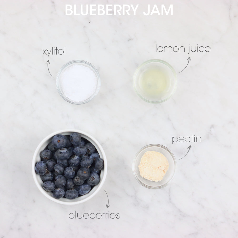 Blueberry Jam Ingredients | How To Cuisine
