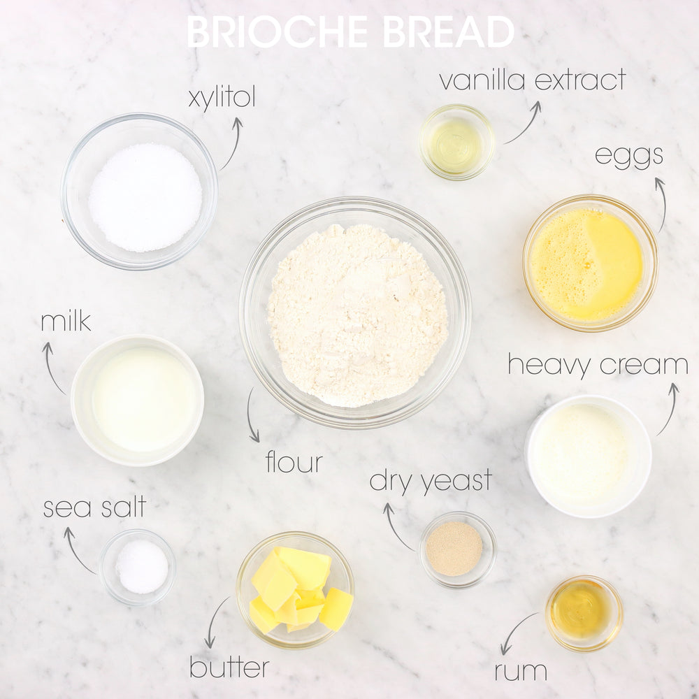 Brioche Bread Ingredients | How To Cuisine