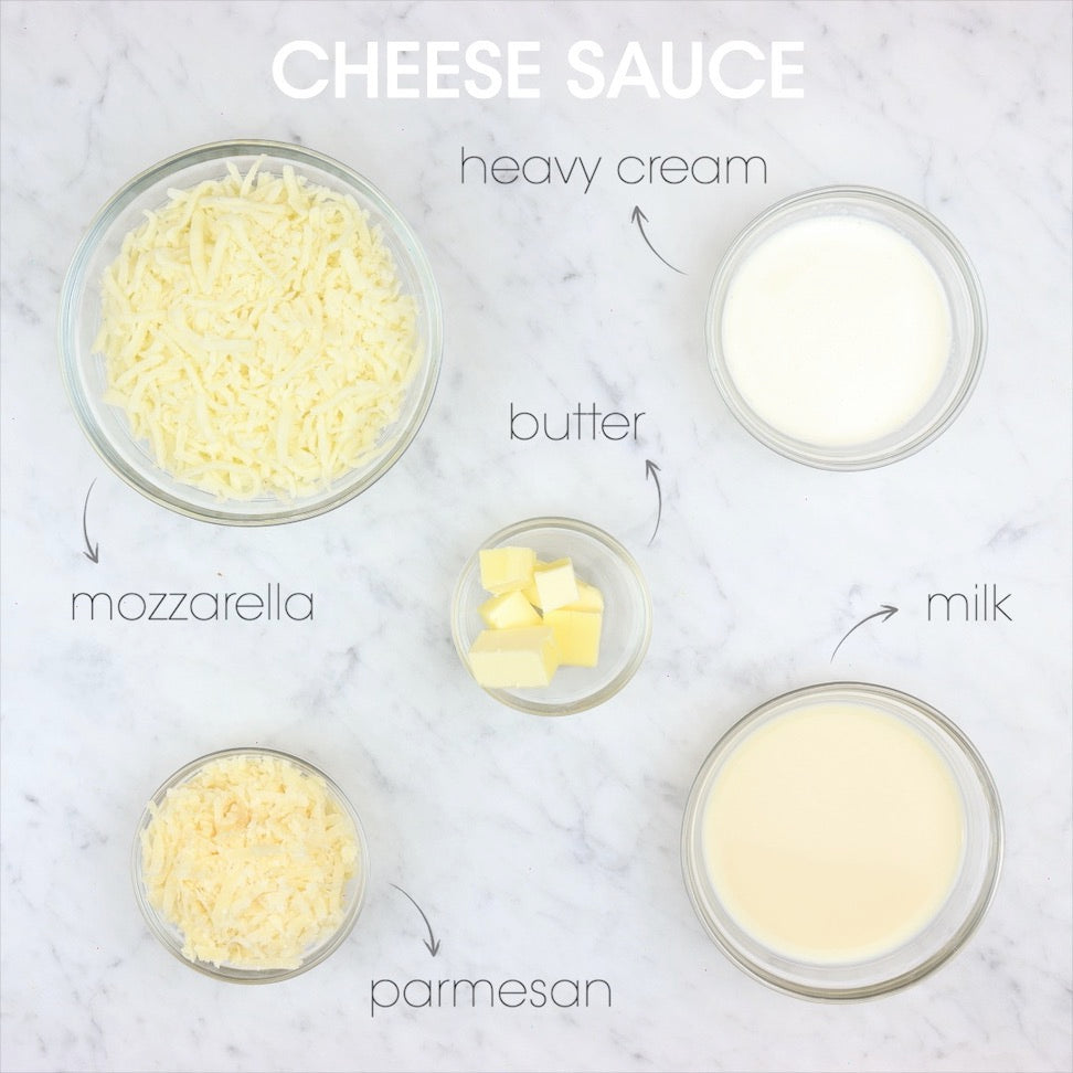 
            
                Load image into Gallery viewer, 5 Minute Cheese Sauce Recipe Ingredients | How To Cuisine
            
        