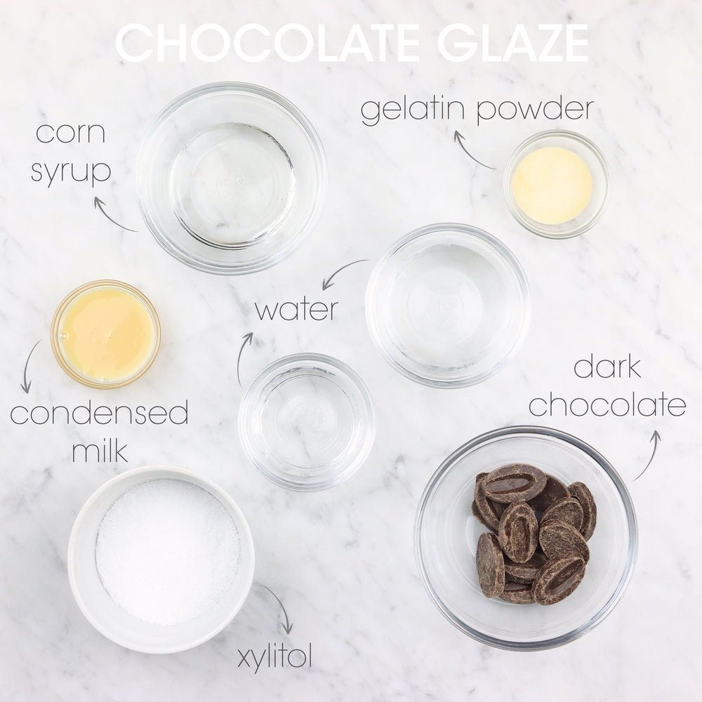 
            
                Load image into Gallery viewer, Chocolate Glaze  Ingredients | How To Cuisine
            
        