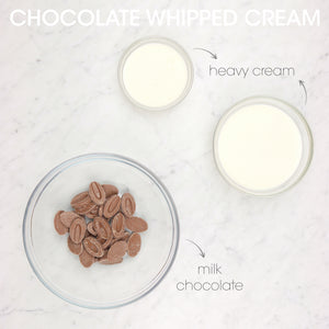 
            
                Load image into Gallery viewer, Chocolate Whipped Cream Ingredients | How To Cuisine
            
        