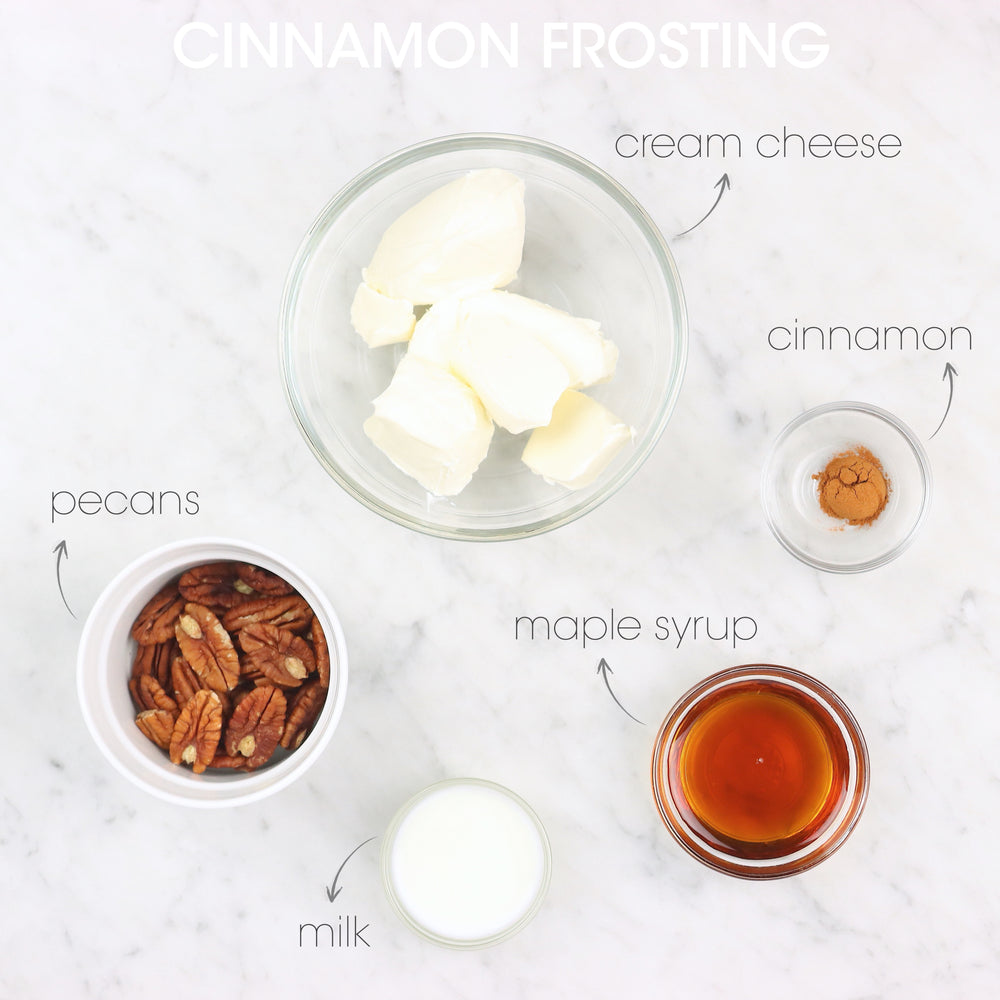 Cinnamon Frosting Ingredients | How To Cuisine