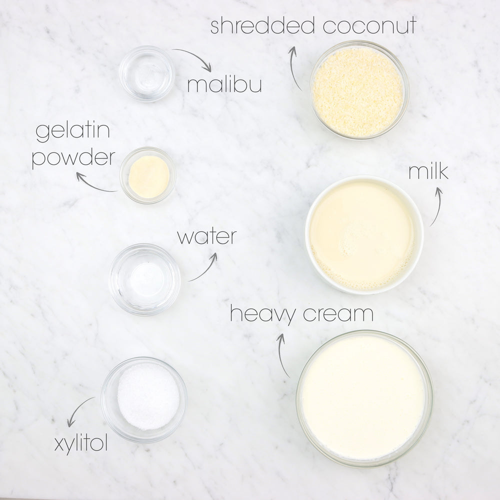 Coconut Mousse Ingredients | How To Cuisine